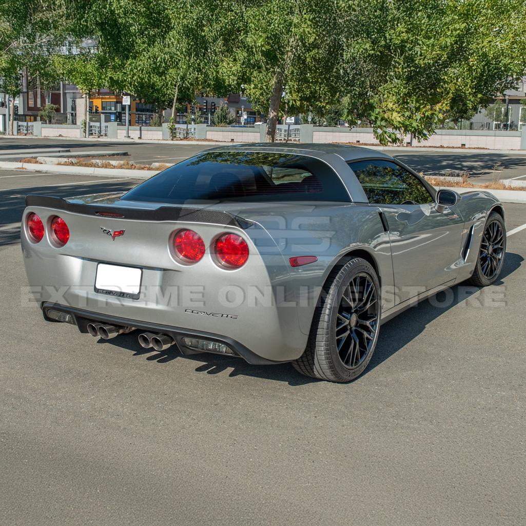 Corvette C6 ZR1 Extended Rear Trunk Spoiler