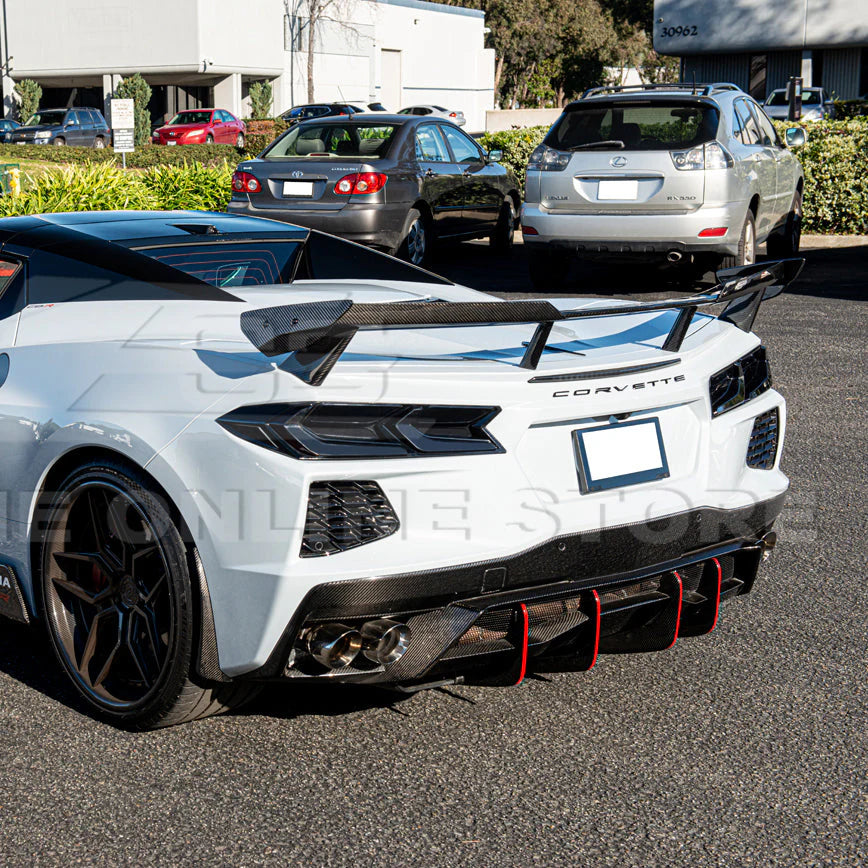 C8 Corvette  Rear Blackout Lens Cover : Stingray, Z51, Z06