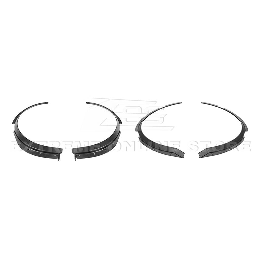 C8 Corvette Dry Carbon Fiber Side Wheel Fender Trim : 2020-2026 C8 Singray, Z06, E-Ray