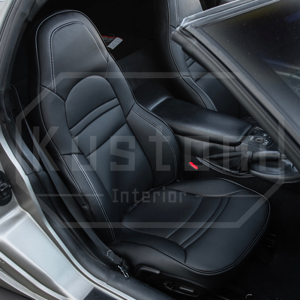 Corvette Custom Leather Seat Covers : 1997-2004 C5 & Z06
