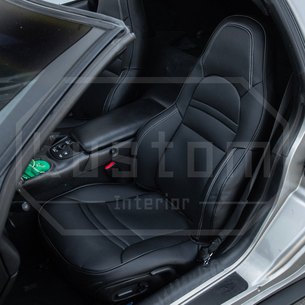 Corvette Custom Leather Seat Covers : 1997-2004 C5 & Z06