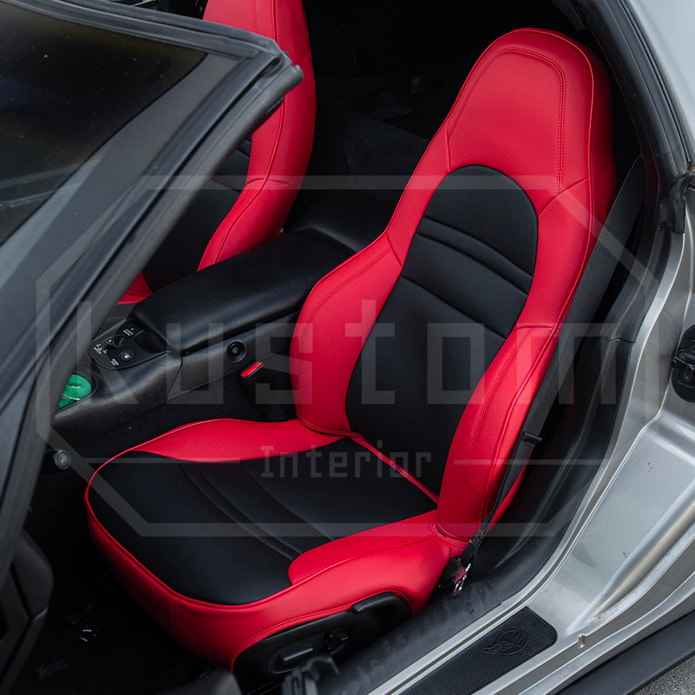 Corvette Custom Leather Seat Covers : 1997-2004 C5 & Z06