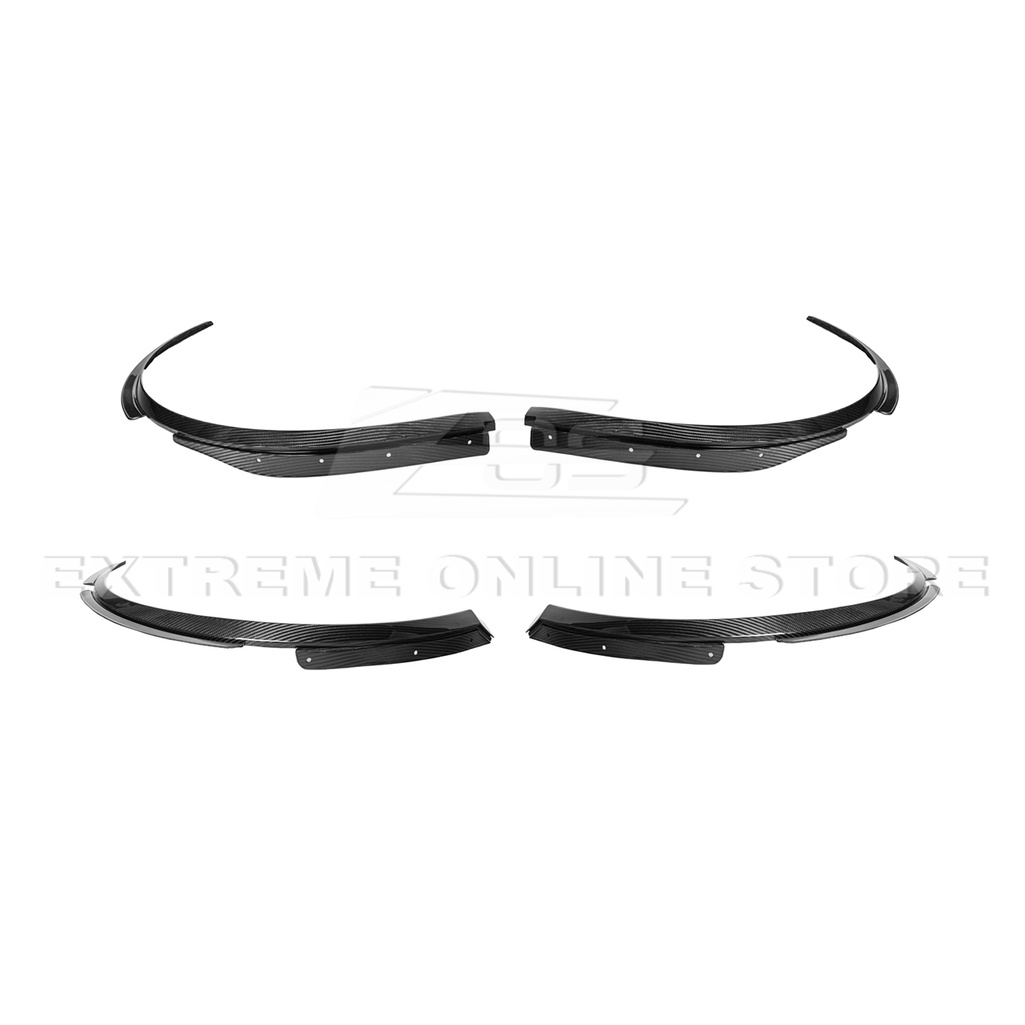 C8 Corvette Dry Carbon Fiber Side Wheel Fender Trim : 2020-2026 C8 Singray, Z06, E-Ray
