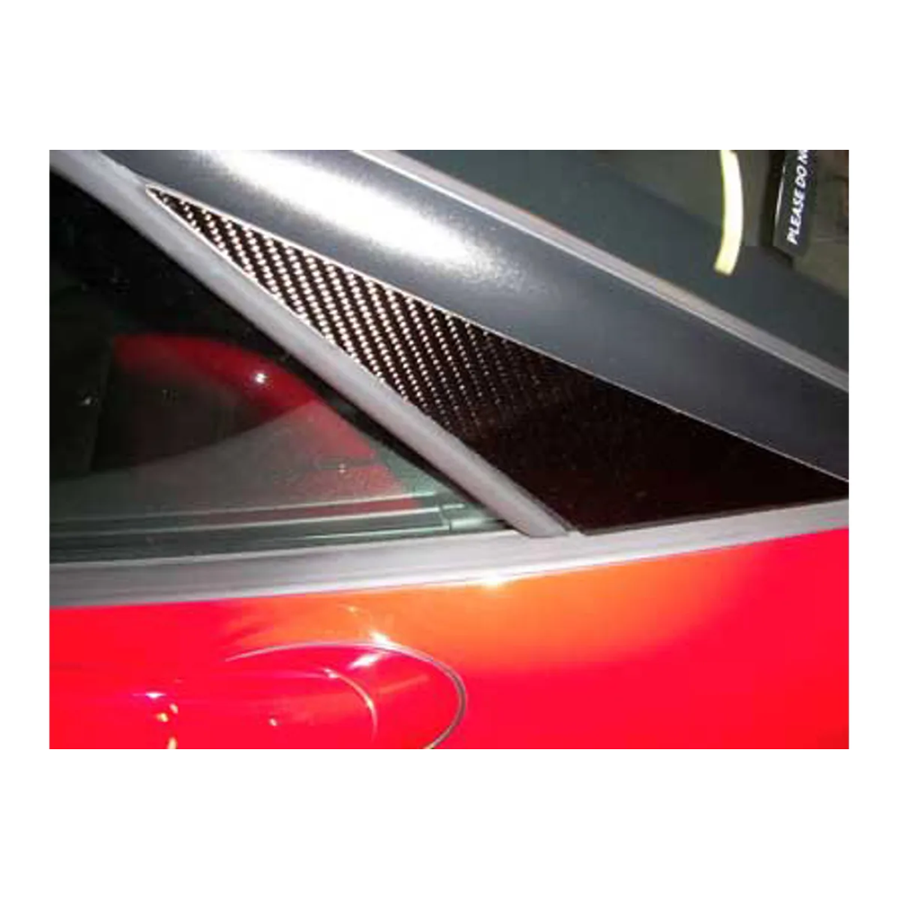 C5 Corvette Carbon Fiber A-Pillar Overlays : 1997-2004