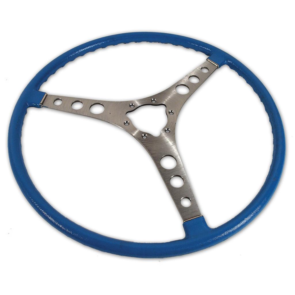 C1 1961 Corvette Steering Wheel, Blue