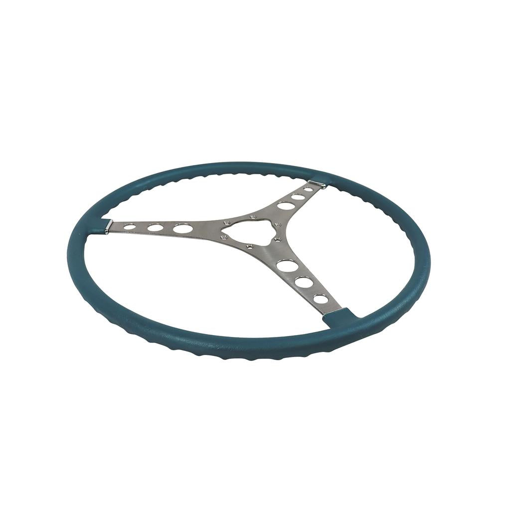 C1 1959-1960 Corvette Steering Wheel, Turquoise