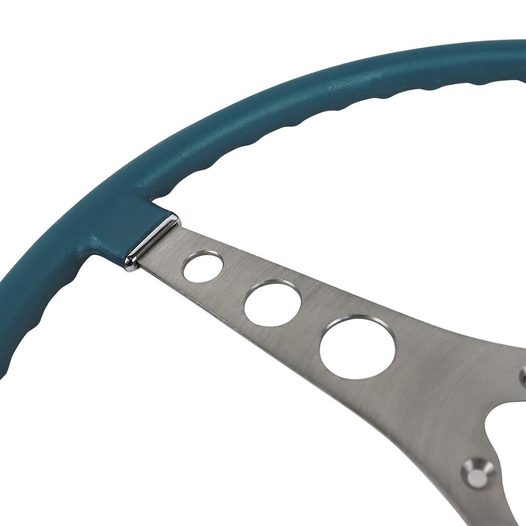 C1 1959-1960 Corvette Steering Wheel, Turquoise