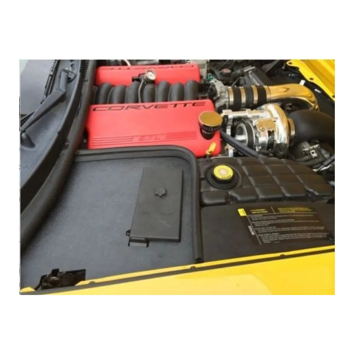 Corvette Battery Den Cover : 1997-2004 C5 & Z06