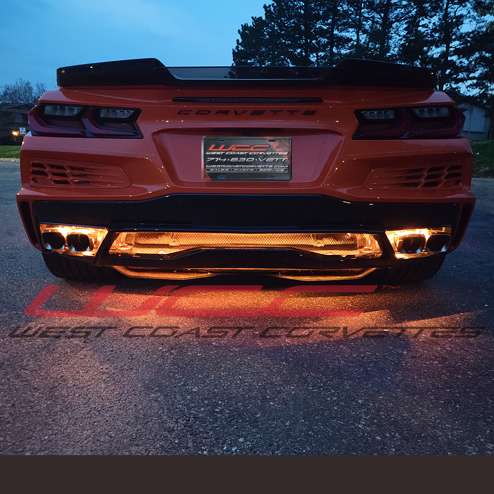 C8 Corvette E-Ray Coupe - Engine Bay/Side Cove/Lower Rear Fascia/Front Grill LED Lighting Kit - RGB