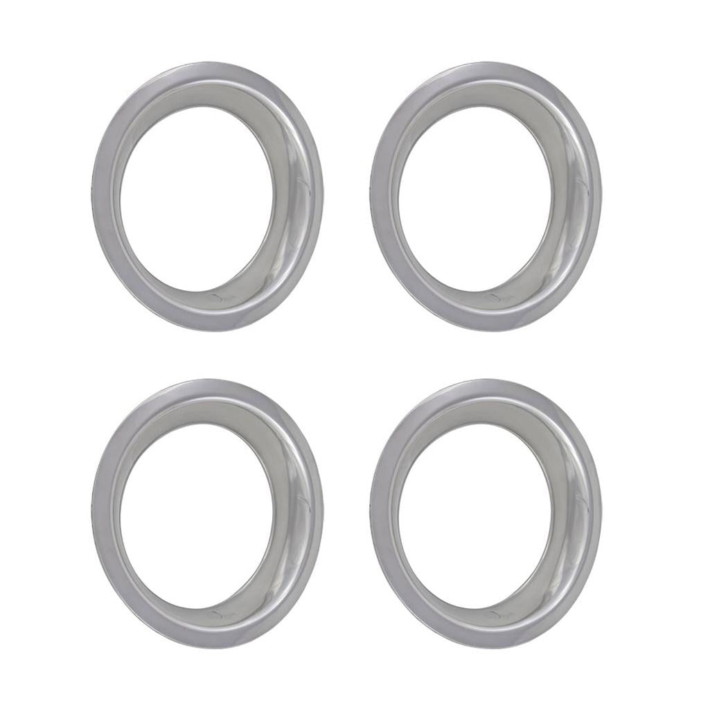 C3 1968-1982 Corvette 15x8 Stainless Steel Wheel Trim Rings - Deep Dish