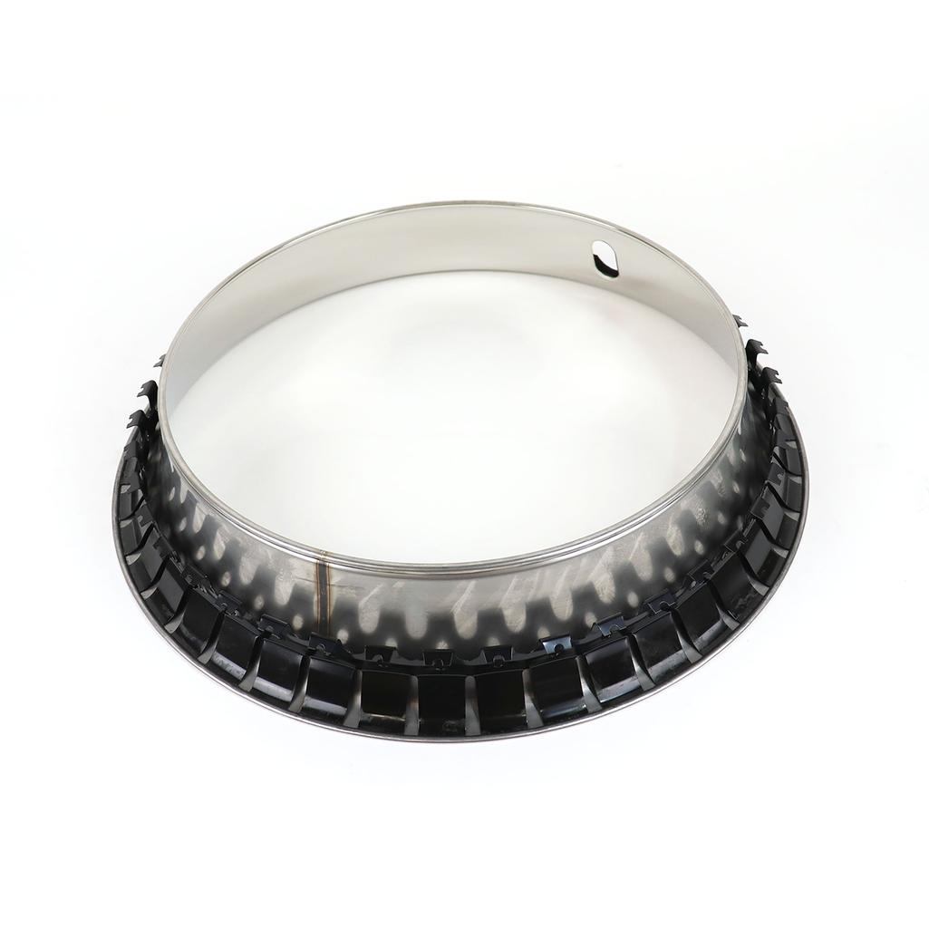 C3 1968-1982 Corvette 15x8 Stainless Steel Wheel Trim Rings - Deep Dish