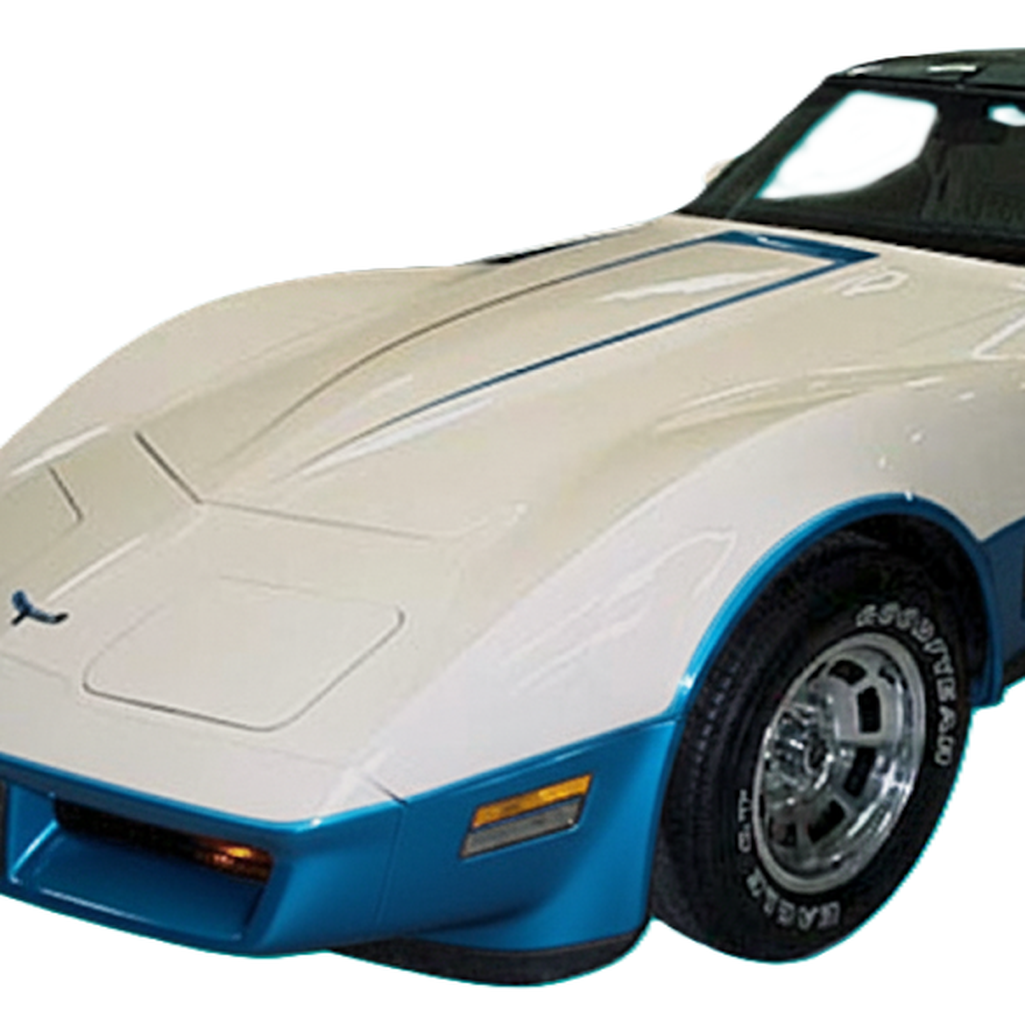 C3 1981 Corvette Two Tone Paint Stripe Kit - Blue