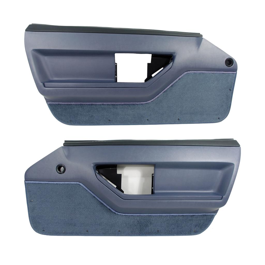 C4 1984-1985 Corvette Deluxe Door Panels - Coupe Blue