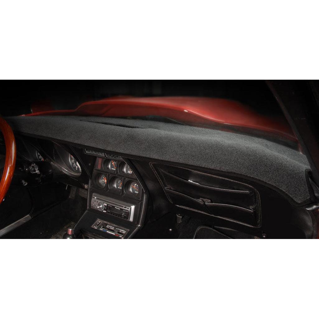 C3 1973-1974 Corvette DashMat Dashboard Cover - Black