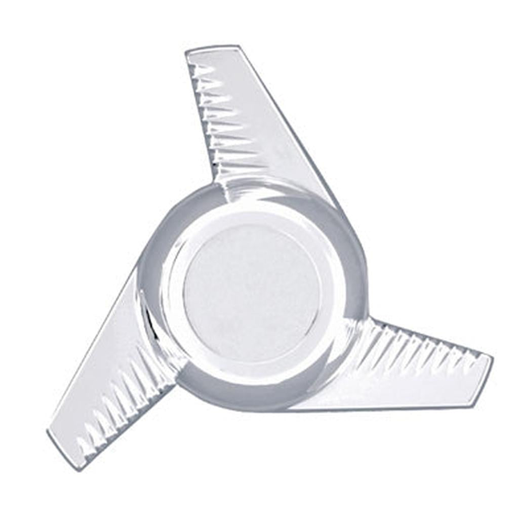 C3 1968-1982 Corvette Triple Chrome-Plated Zinc Swept Fluted 3 Bar Wheel Spinners - Set of 4