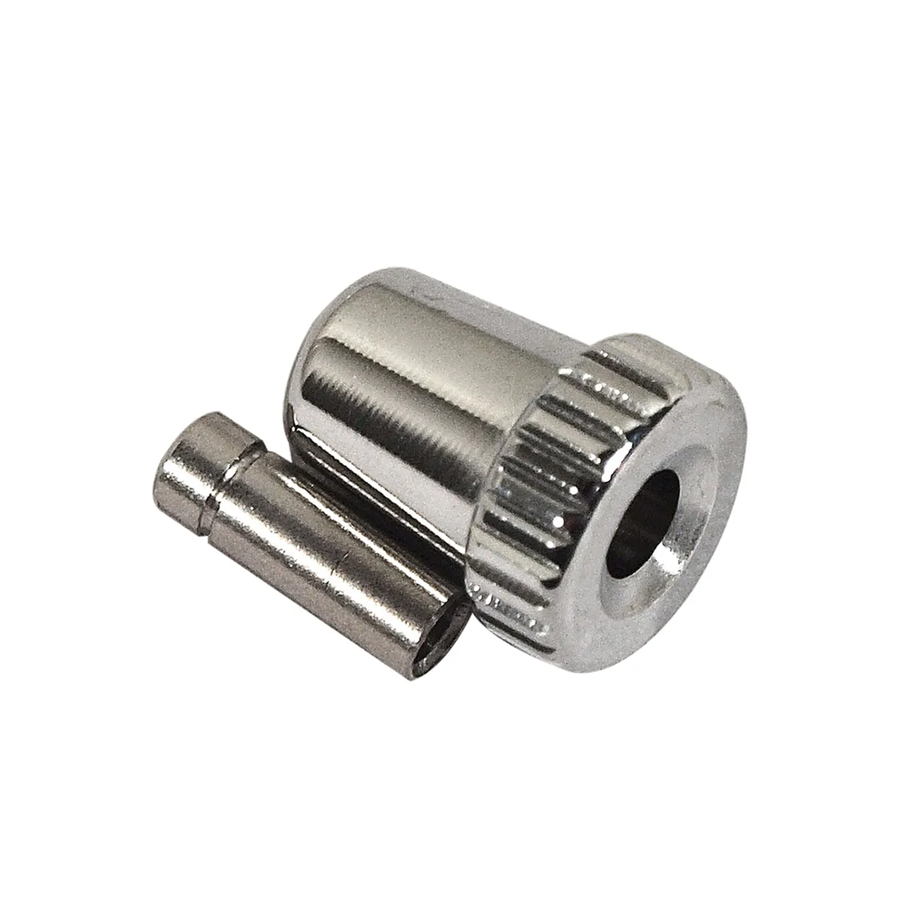 C3 1968-1982 Corvette Clock Knob - Chrome (1968-1976 Reproduction)
