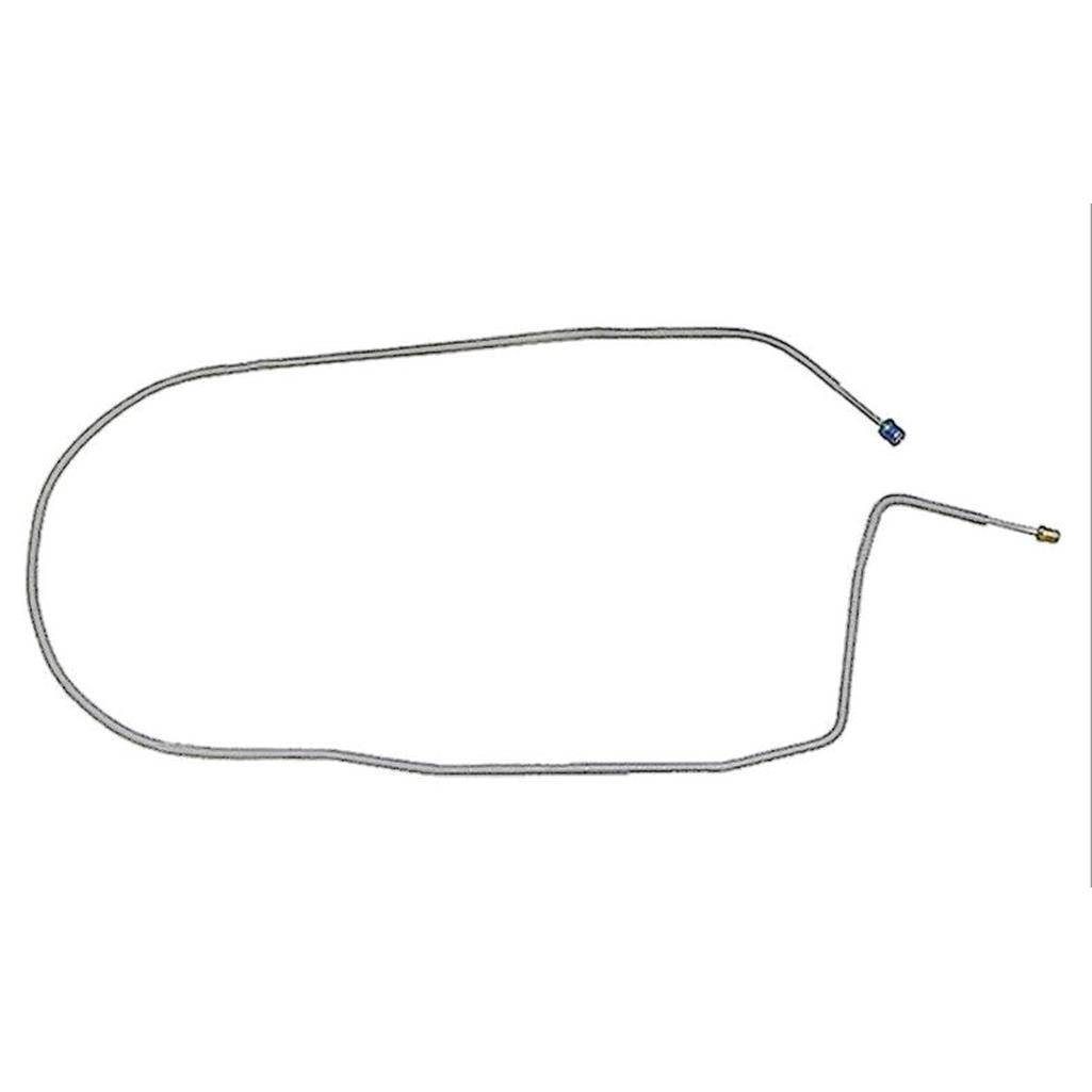 C3 1974-1982 Corvette OE Steel Power or Manual Brakes Front to Rear Brake Line - 1pc