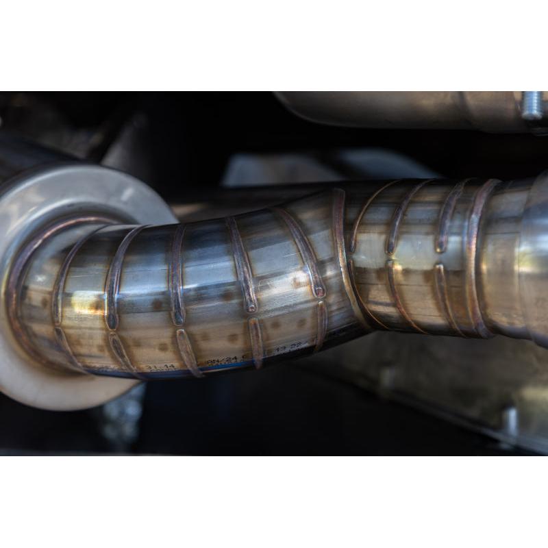 Corvette C8 MBRP 3in Active Cat Back Quad Split Rear Exit Exhaust w/ AFM Sims 2020-2024