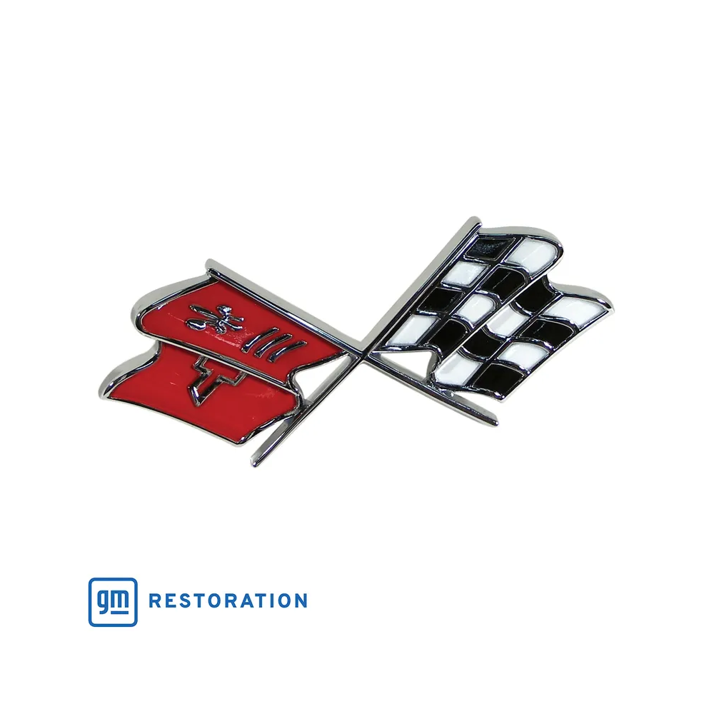 C3 1968-1972 Corvette Nose Emblem