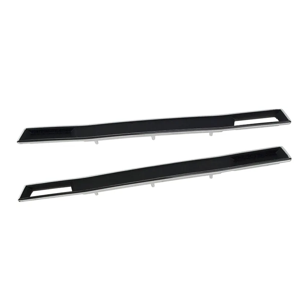 C3 1970-1975 Corvette Seat Back Upper Moldings - Left & Right - W/Shoulder Belt