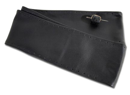 C3 1977-1982 Corvette Leather Steering Wheel Cover - Charcoal