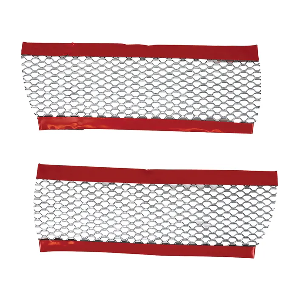 C3 1973-1979 Corvette Fender Vent/Cove Styling Screens - Aluminum