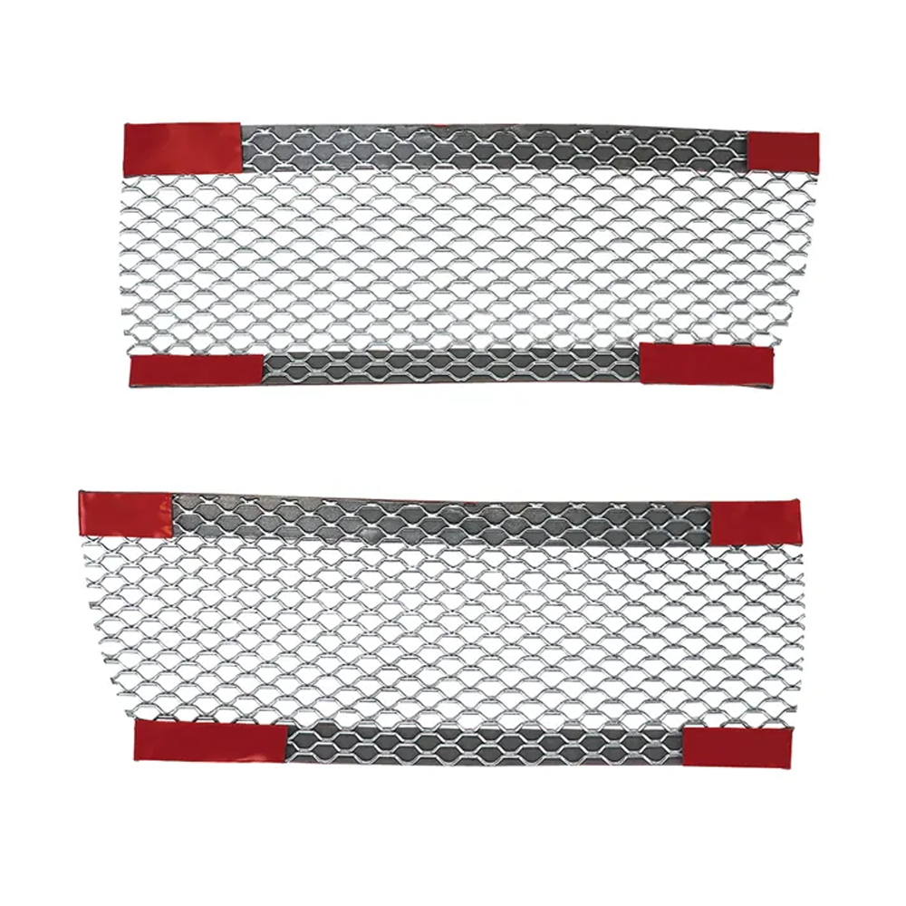 C3 1973-1979 Corvette Fender Vent/Cove Styling Screens - Aluminum