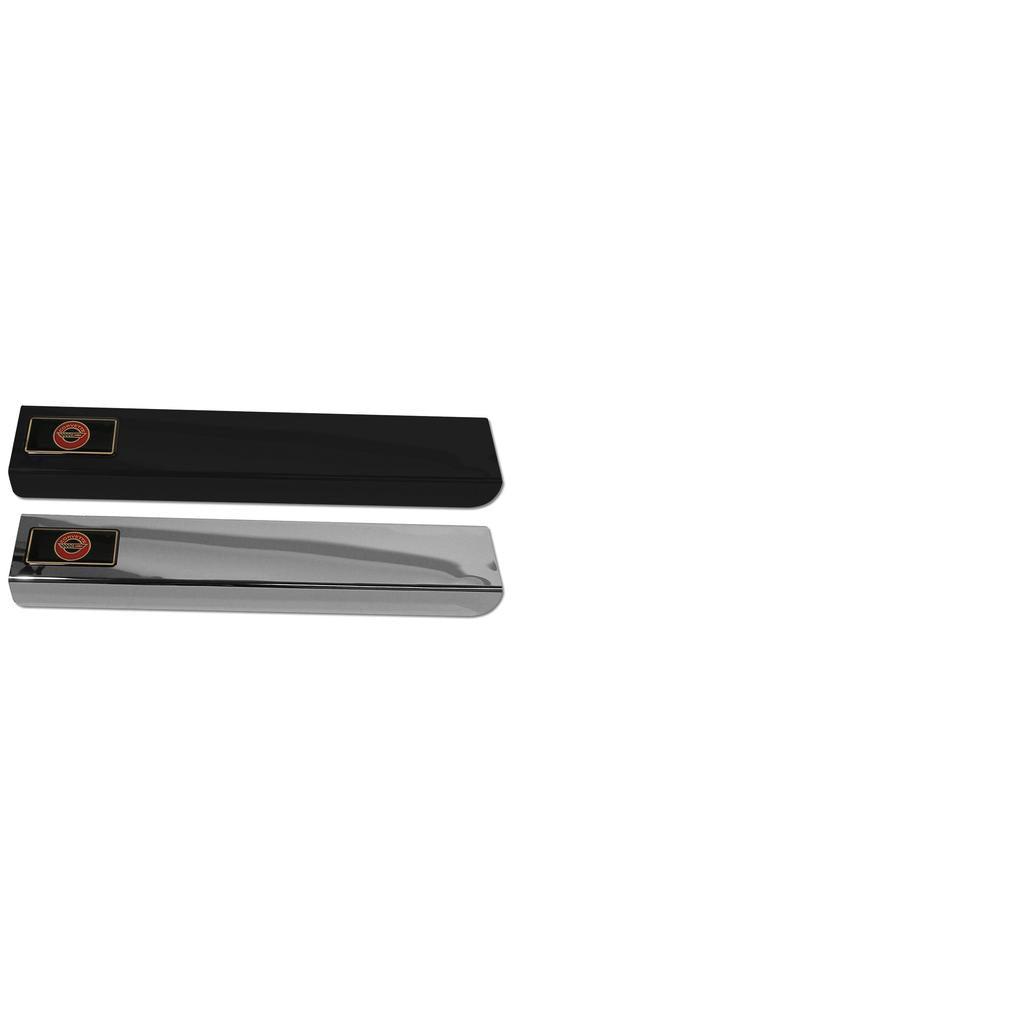 C4 1984-1987 Corvette Sill Covers, Imperial Black - Gloss Black