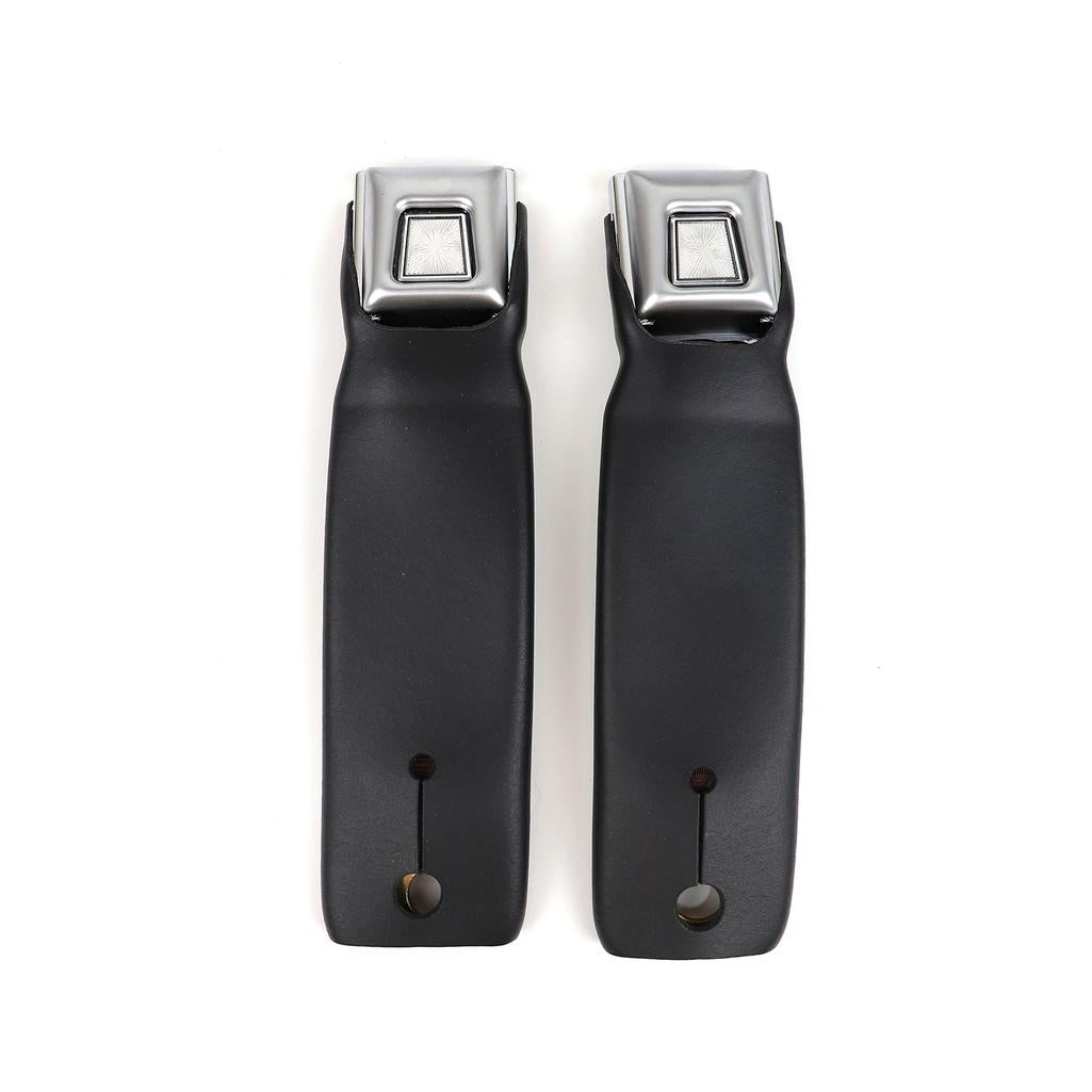 C3 1976-1977 Corvette Lap & Shoulder Coupe Seat Belts - Dual Retractor - Dark Brown