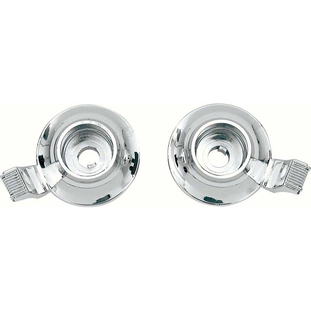 C3 1968-1969 Corvette Inner Radio Control Knobs - Stereo - Pair