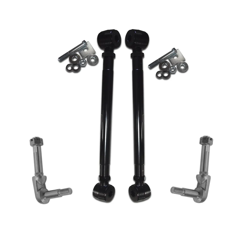 C3 1963-1979 Corvette Adjustable Strut Rod Set W/Polyurethane Bushings & New Shock Mounts