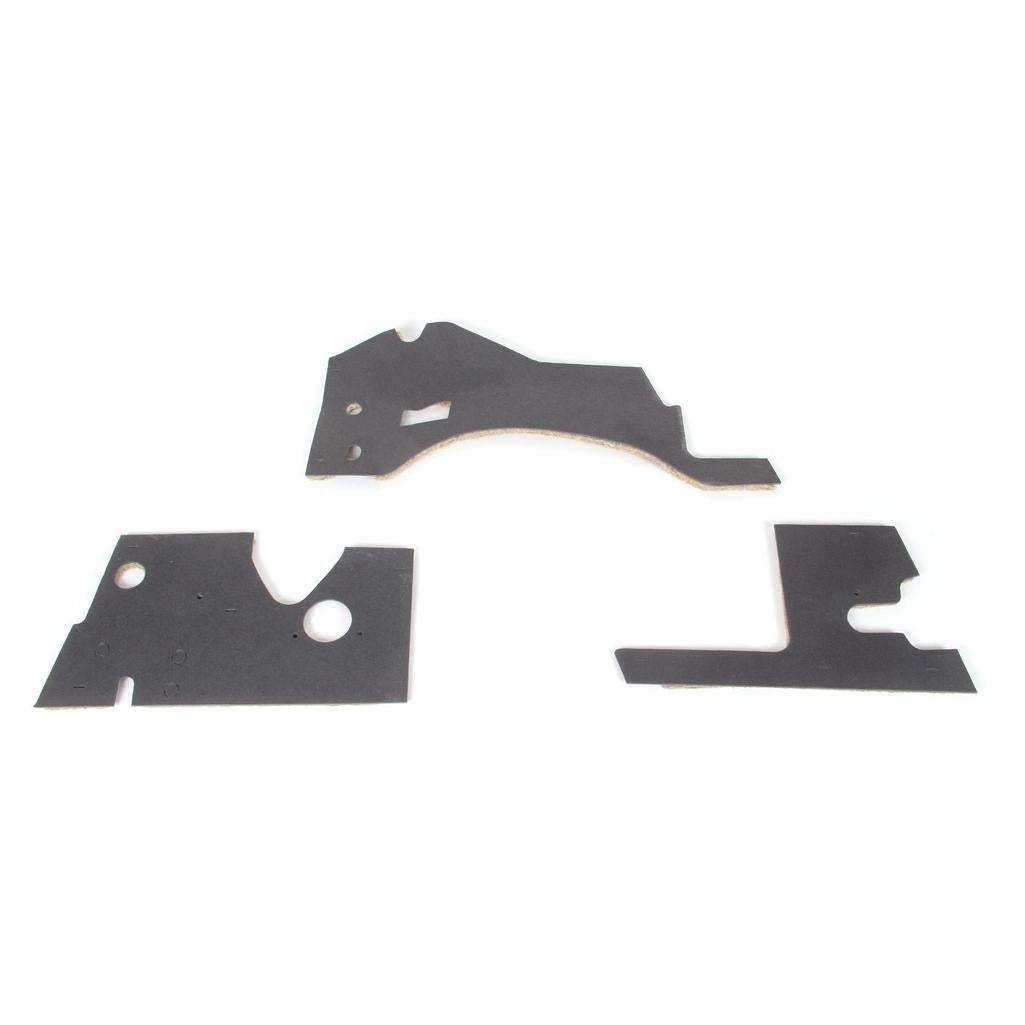 C1 1956 Corvette Firewall Insullation Set, 56 Early, Automatic Trans, With Heater