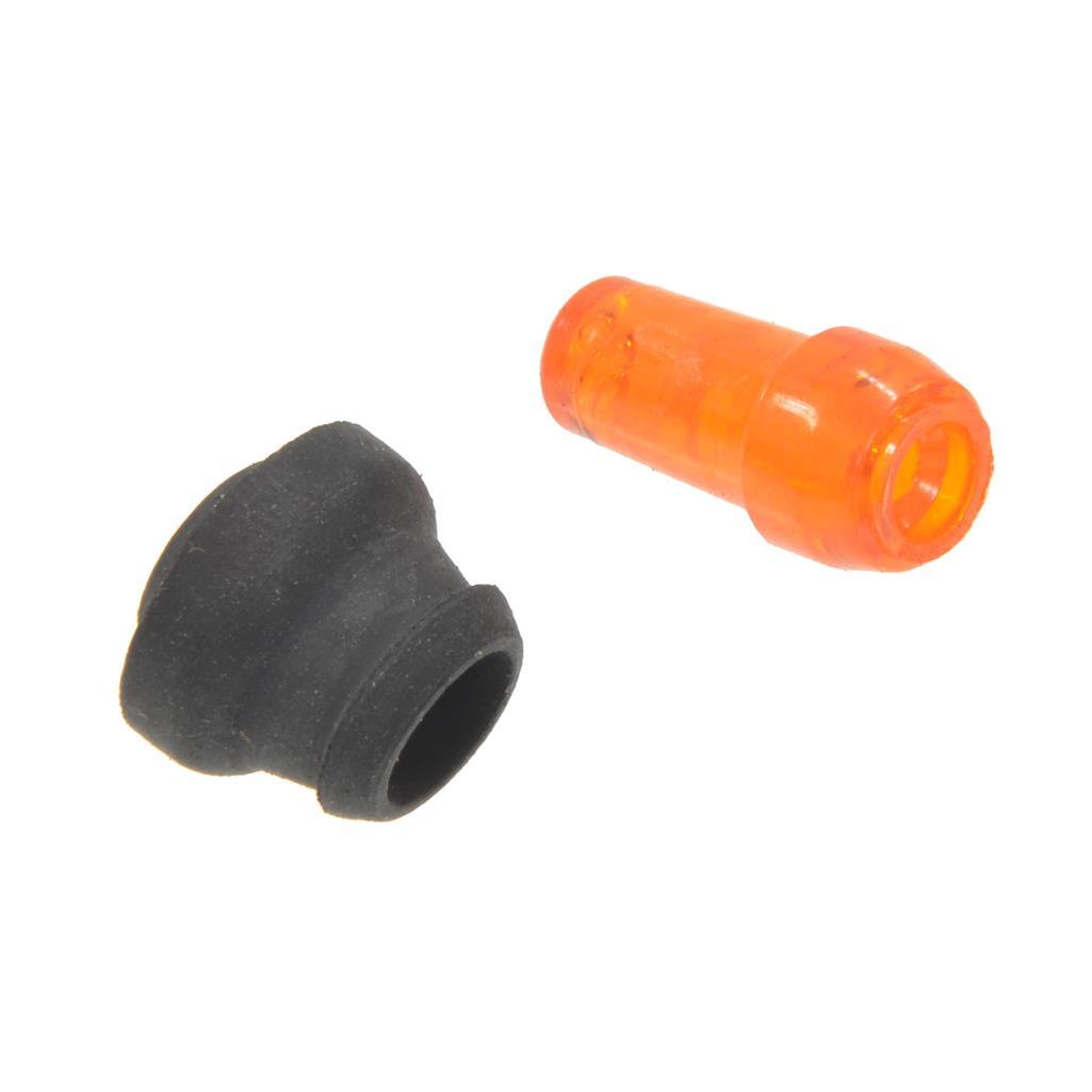 C3 1968-1971 Corvette Fiber Optic Amber Lens W/Grommet - Parking Lamp