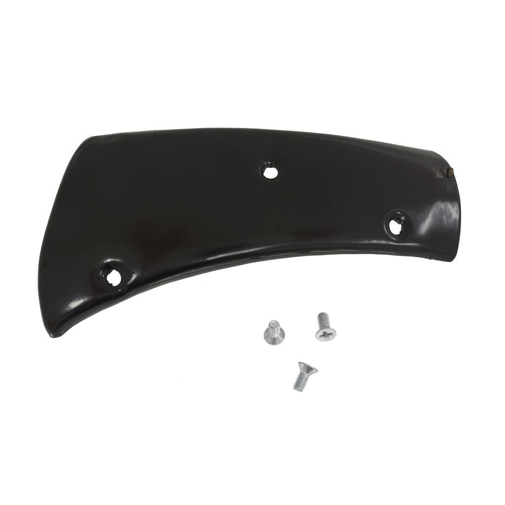 C1 1959-1962 Corvette Convertible Top Header Bow End Cap - Left