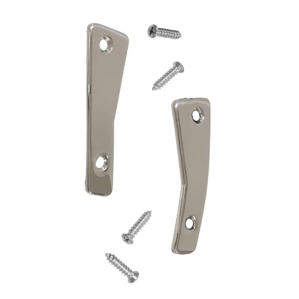 C1 1958-1959 Corvette Dash End Caps W/Screws