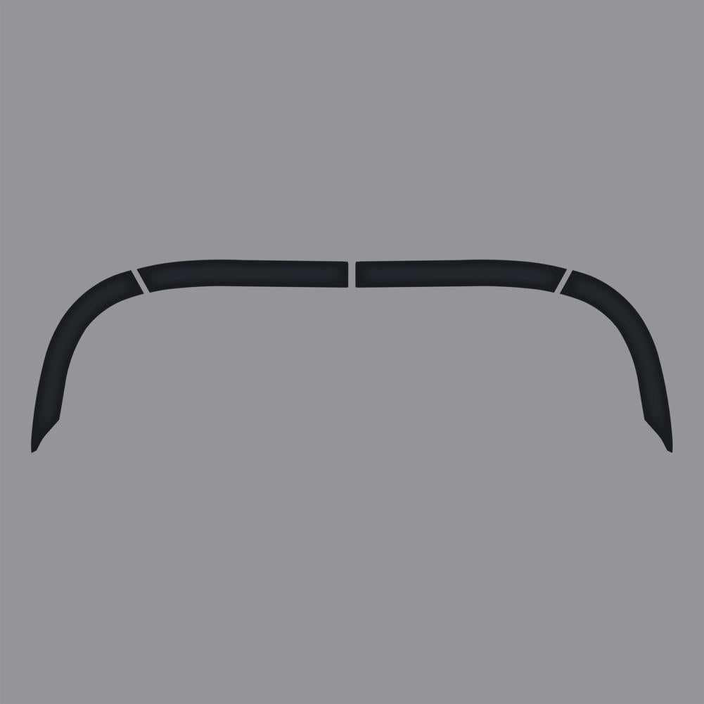 C1 1956-1962 Corvette Soft Top Deck Lid Protection Film - Smoke