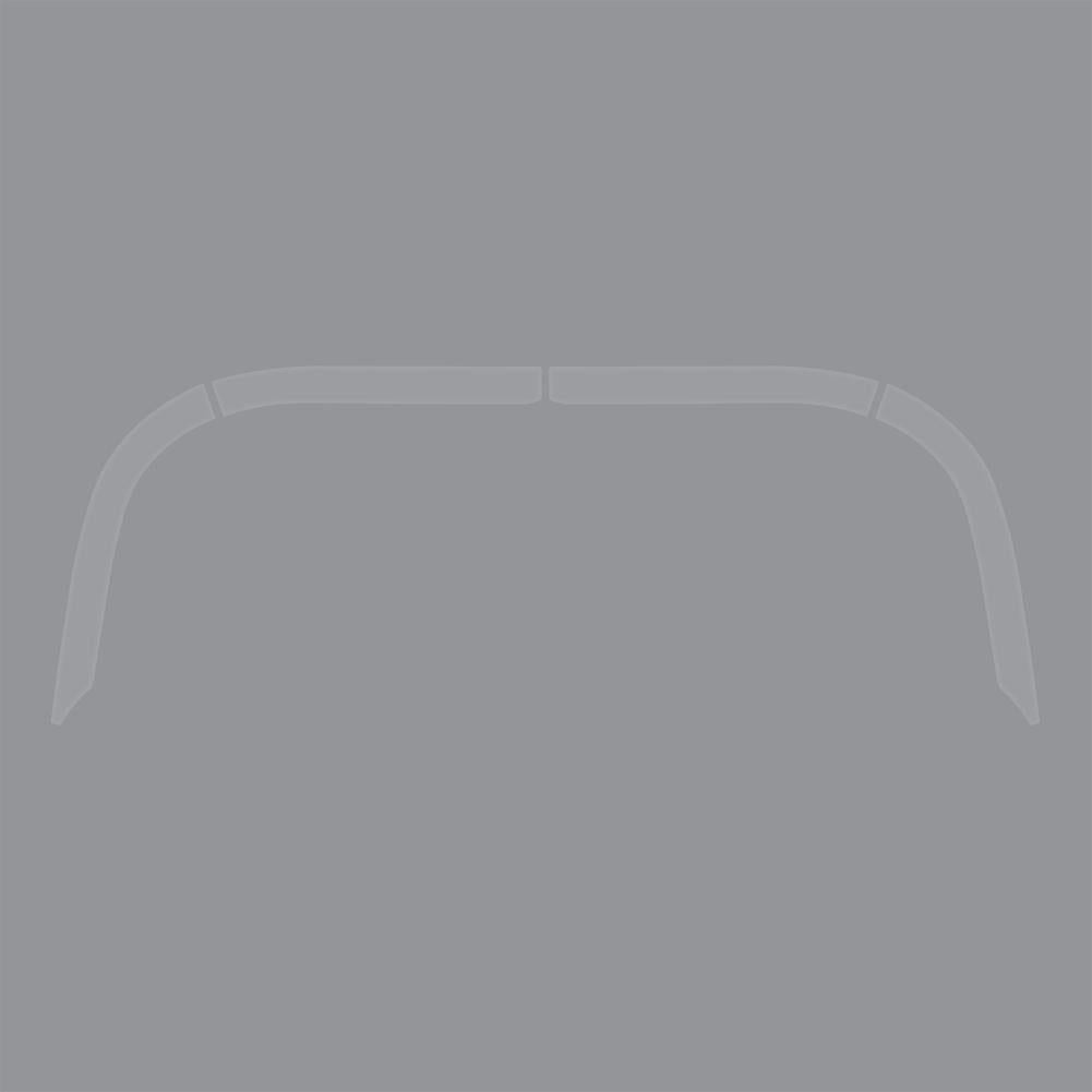 C1 1956-1962 Corvette Hard Top Deck Lid Protection Film - Clear