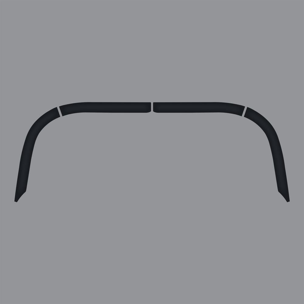 C1 1956-1962 Corvette Hard Top Deck Lid Protection Film - Smoke
