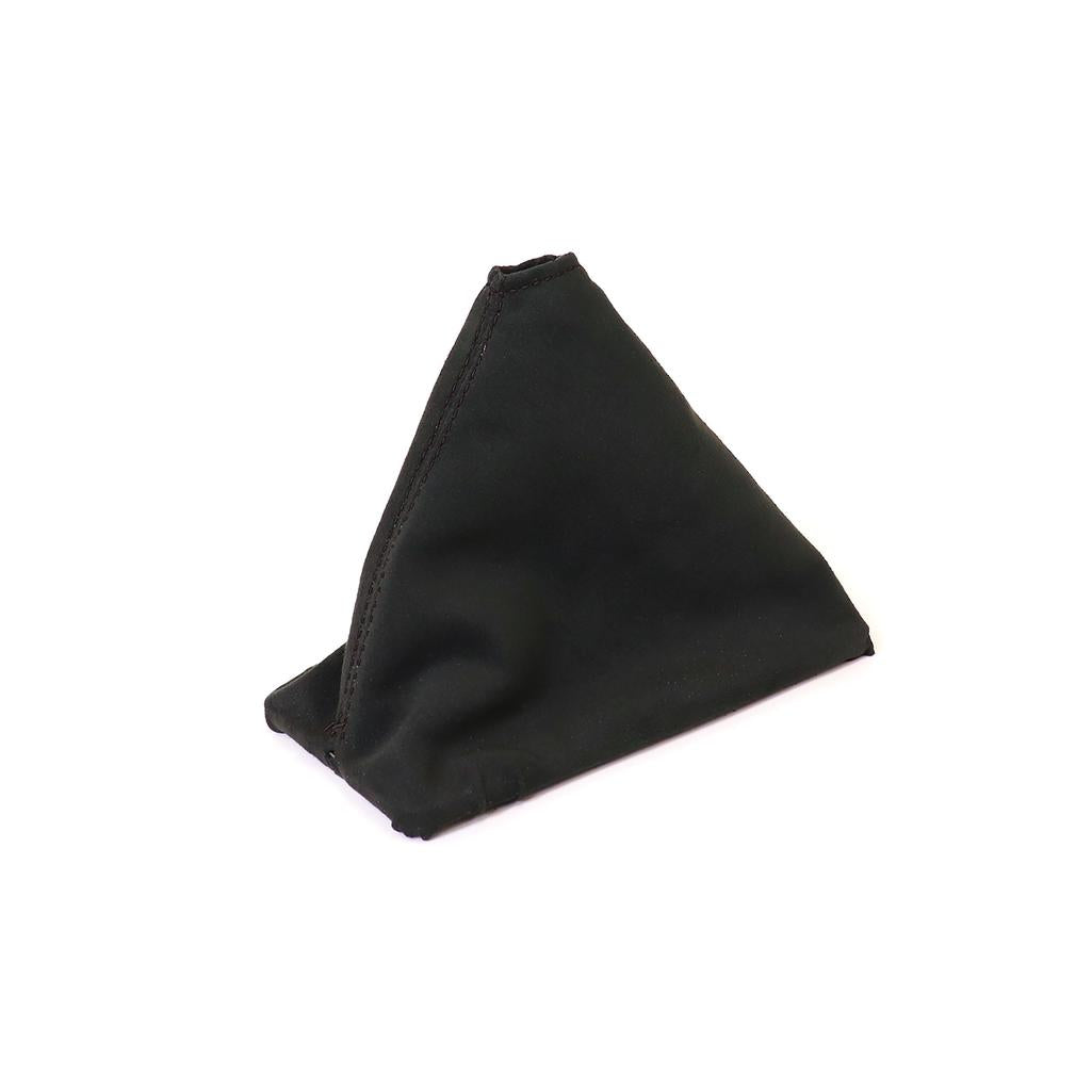 C4 1984-1988 Corvette Suede Shift Boot - Black W/Black Stitching - Manual Transmission