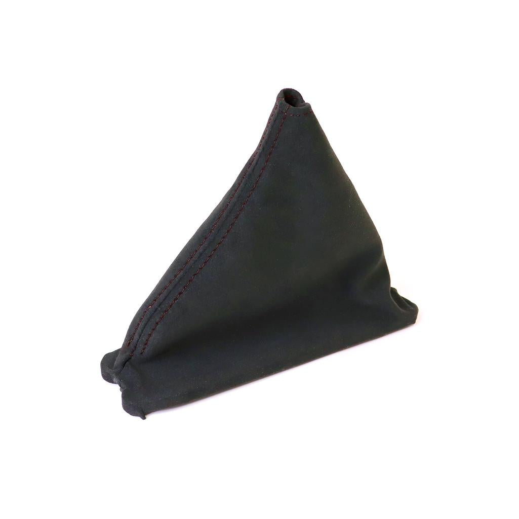 C4 1984-1989 Corvette Suede Shift Boot - Black W/Black Stitching - Automatic Transmission