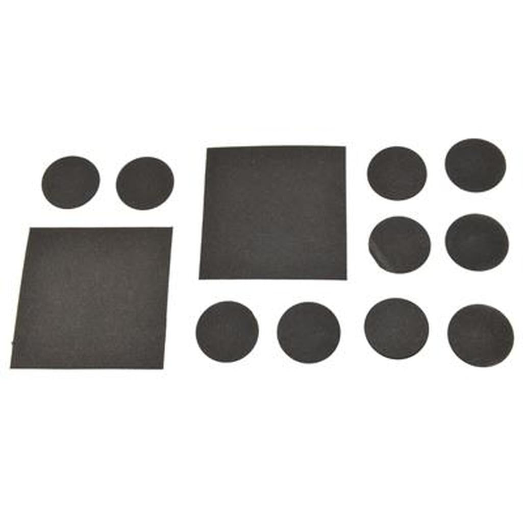 C1 1956-1962 Corvette Door Bolt Access Hole Cover Kit - Inner