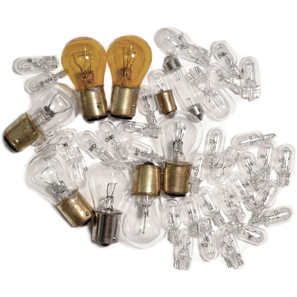 C3 1979 Corvette Light Bulb Kit, 43 Piece