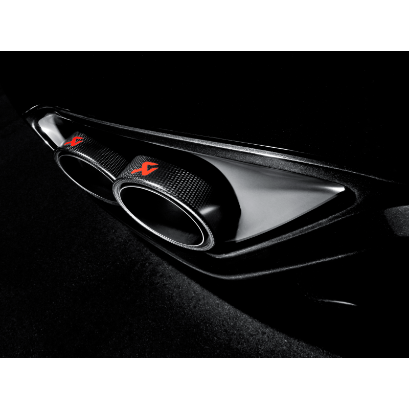 Corvette C6 ZO6/ZR1 Akrapovic Tail Pipe Set (Carbon 125 mm)2006-2013