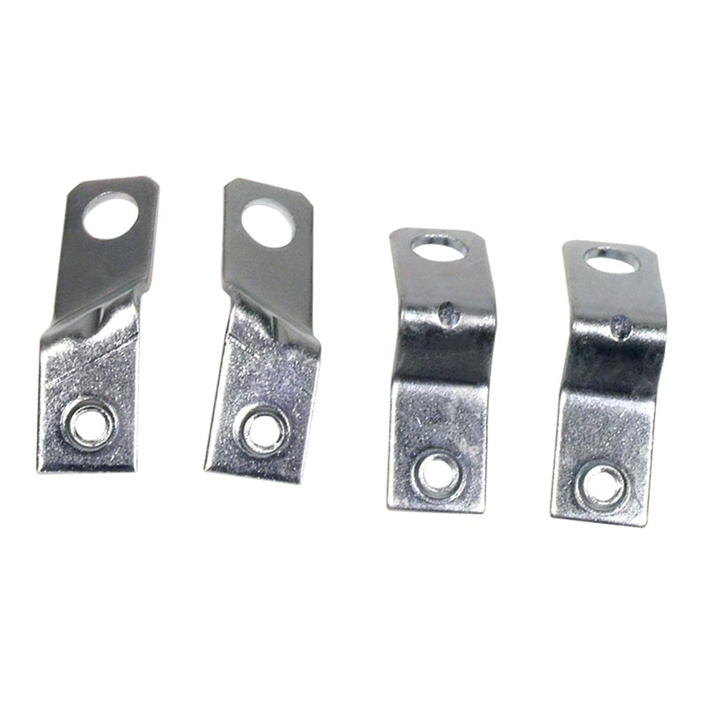 C3 1970-1979 Corvette Ignition Shield Bracket Set, 4 Piece Rear Lower