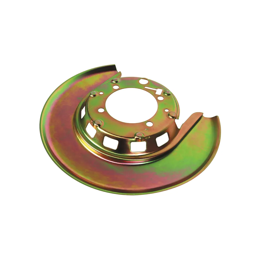 C3 1976-1982 Corvette Rear Backing Plate Shield - Gold - Left Hand