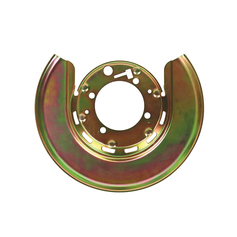 C3 1976-1982 Corvette Rear Backing Plate Shield - Gold - Left Hand