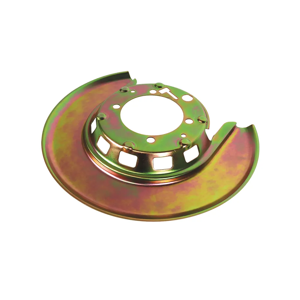 C3 1976-1982 Corvette Rear Backing Plate Shield - Gold - Right Hand