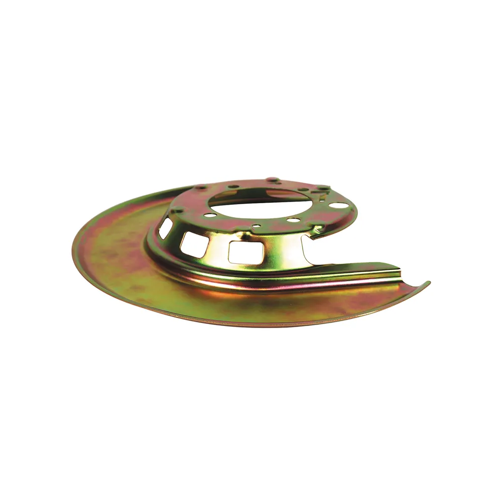 C3 1976-1982 Corvette Rear Backing Plate Shield - Gold - Right Hand