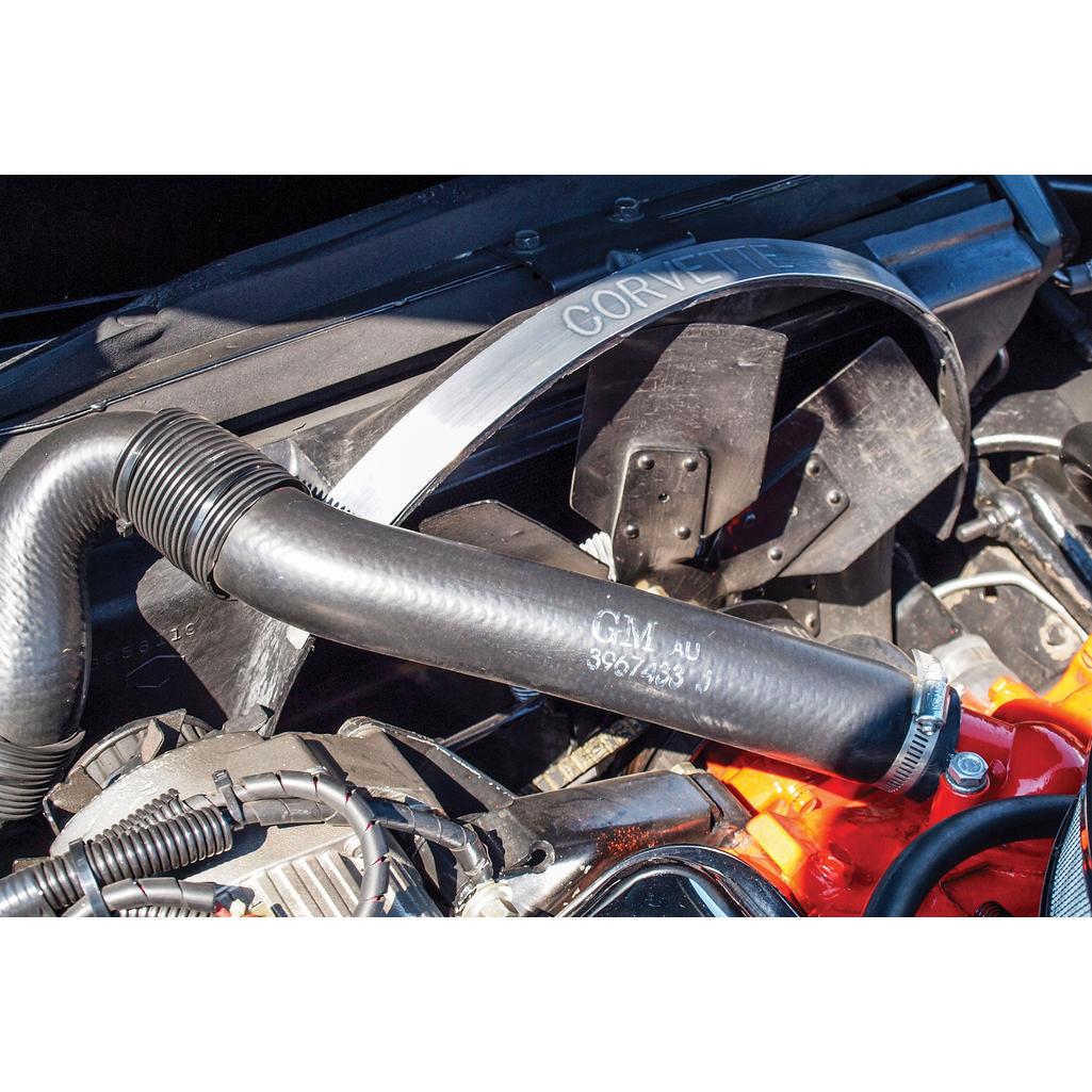 C3 1969-1972 Corvette Radiator Hose, Upper Big Block - GM# 3967433