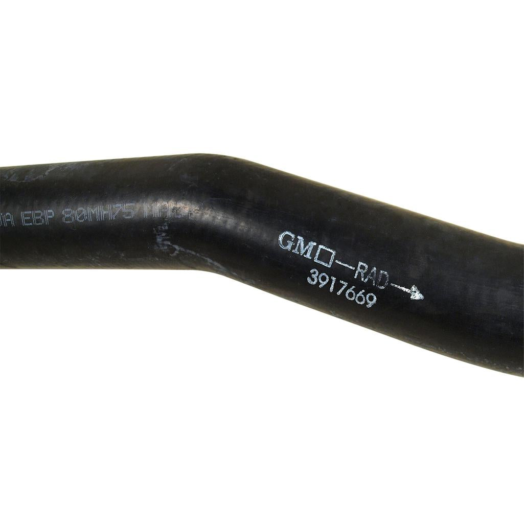 C3 1968-1972 Corvette Radiator Hose, Lower - SB Manual W/O Air Conditioning GM# 3917669